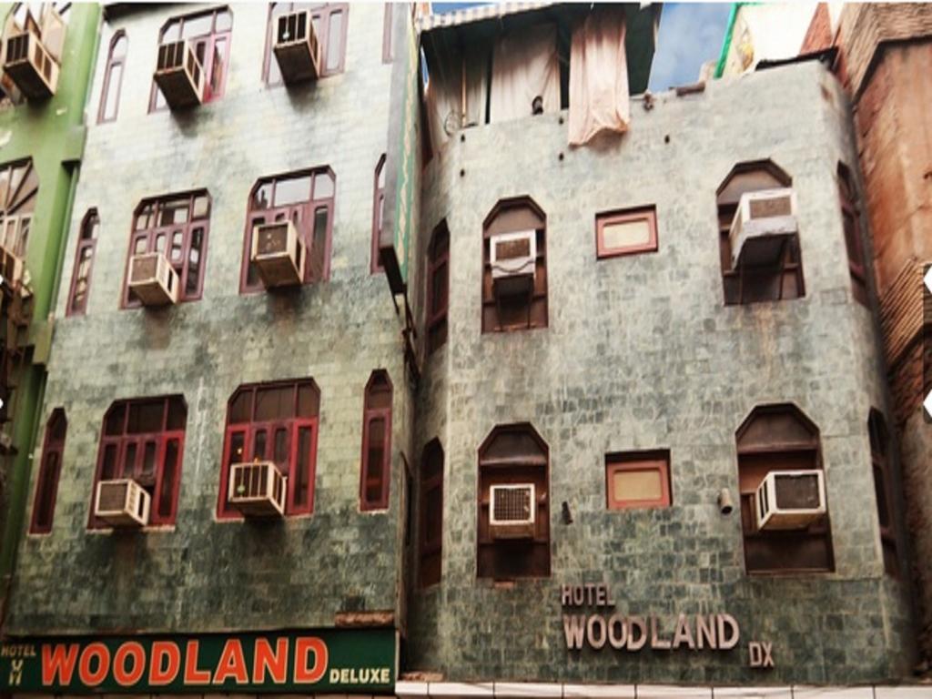 Hotel Woodland Deluxe New Delhi Exterior foto