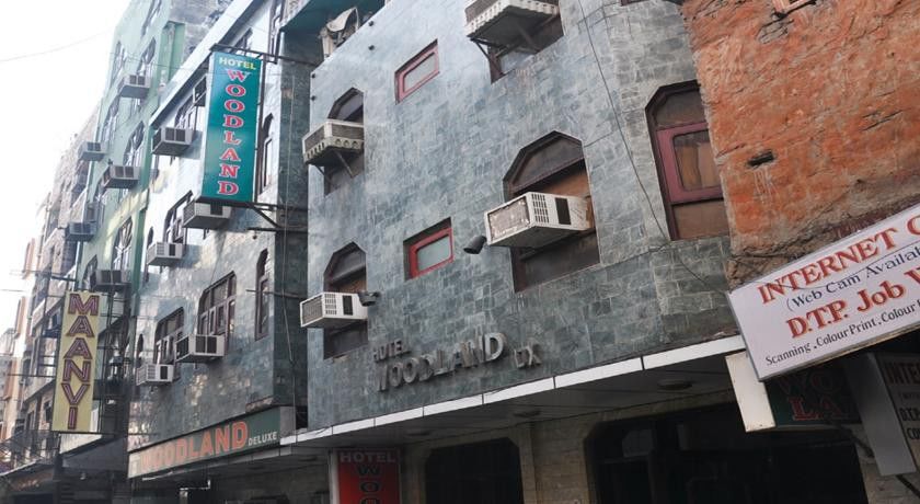 Hotel Woodland Deluxe New Delhi Exterior foto