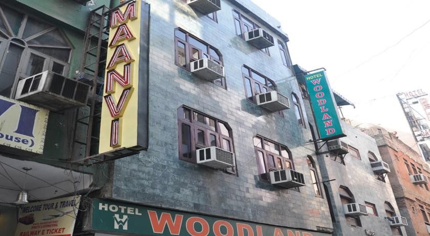 Hotel Woodland Deluxe New Delhi Exterior foto